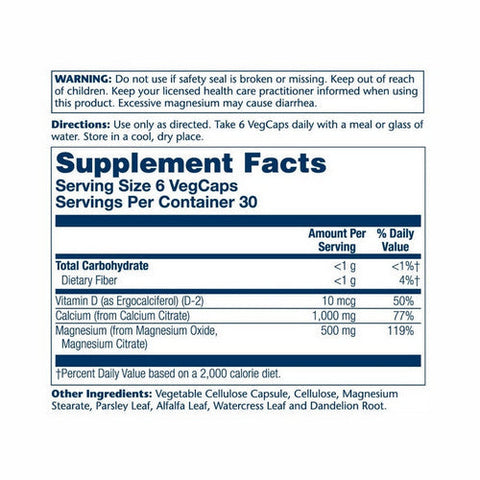 Solaray, Cal-Mag Citrate, 400 IU, 180 Caps Solaray