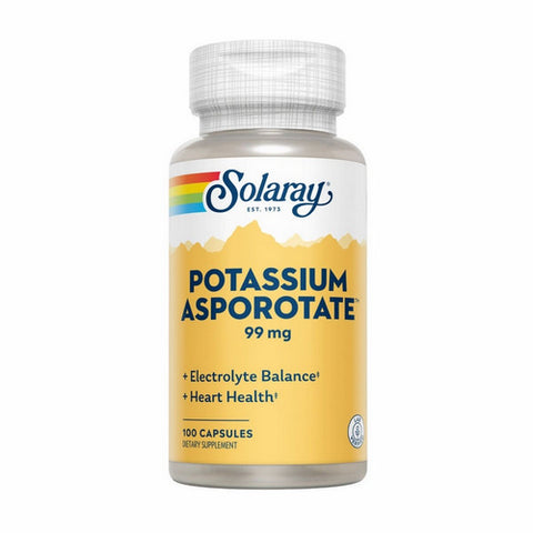 Solaray, Potassium Asporotate, 100 Caps