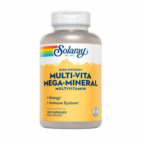 Solaray, Multi-Vita Mega-Mineral, 120 Caps