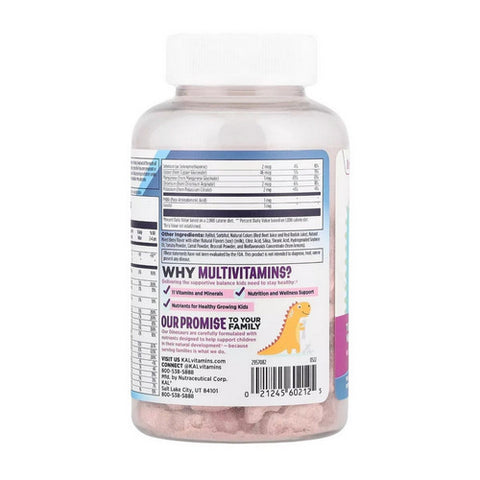 Kal, MultiSaurus, Mixed Berry 90 Chews