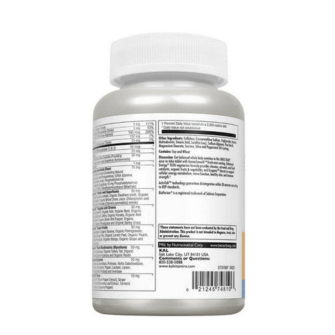 Kal, Enhanced Energy Teen, 60 Tabs Kal