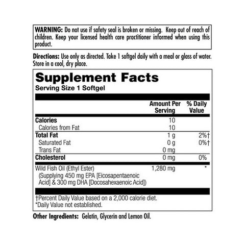 Kal, Omega 3 450/300, 60 Softgels