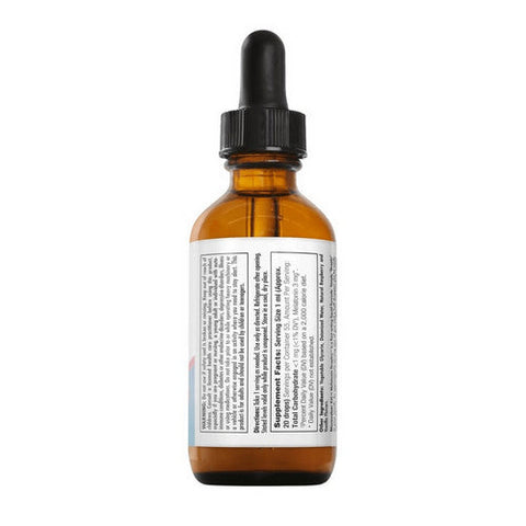 Kal, Melatonin Drop Ins, 3 mg, Raspberry 1.85 fl oz Kal