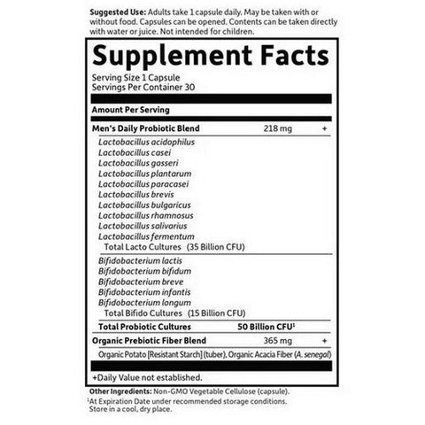 Garden of Life, Dr. Formulated Probiotics Once Daily Men's, 30 Caps Garden of Life