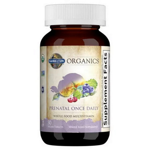 Garden of Life, Prenatal Once Daily, 30 Tabs