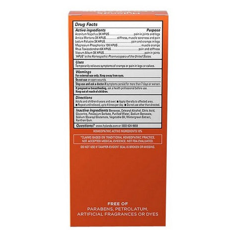 Hylands, Leg Cramp Ointment, 2.5 oz