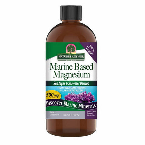 Nature's Answer, Marine Based Magnesium Vanilla Cream, 500 Mg, 16 Oz Nature's Answer