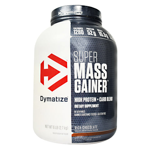 Dymatize, Super Mass Gainer, Chocolate 6 lbs