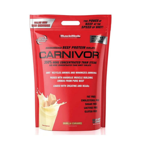 Muscle Meds, Carnivor, Vanilla Caramel 8 lbs