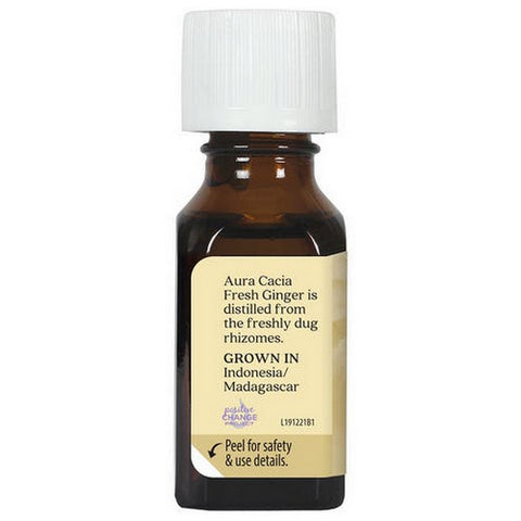 Aura Cacia, Essential Oil, Fresh Ginger .50 Oz