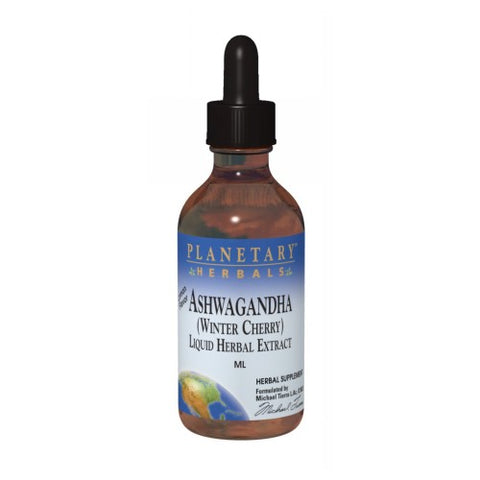 Ashwaganda Liquid Herbal Extract Lemon 1 Fl Oz by Planetary Herbals