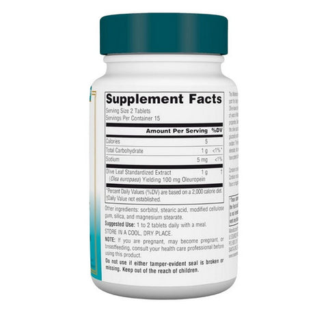 Source Naturals, Wellness Olive Leaf, 30 Tabs