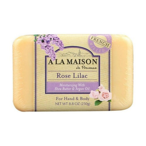 A La Maison, Bar Soap Rose Lilac, 8.8 Oz