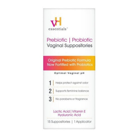 Womens Health Formulas / Lake Consumer Products, Prebiotic Vaginal Suppositories, 15 Count