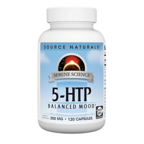 Source Naturals, 5-HTP, 200 mg, 120 Caps