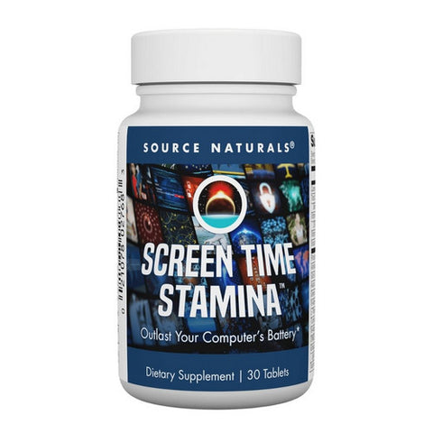 Source Naturals, Screen Time Stamina, 30 Tabs