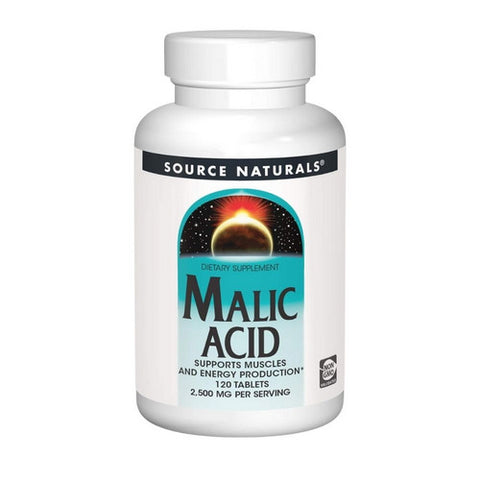Source Naturals, Malic Acid, 833 mg, 120 Tabs