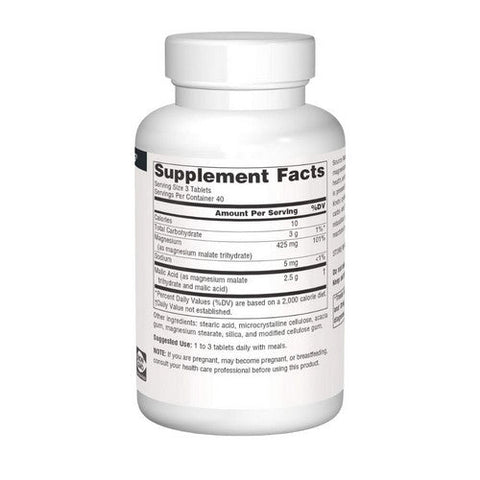 Source Naturals, Malic Acid, 833 mg, 120 Tabs Source Naturals
