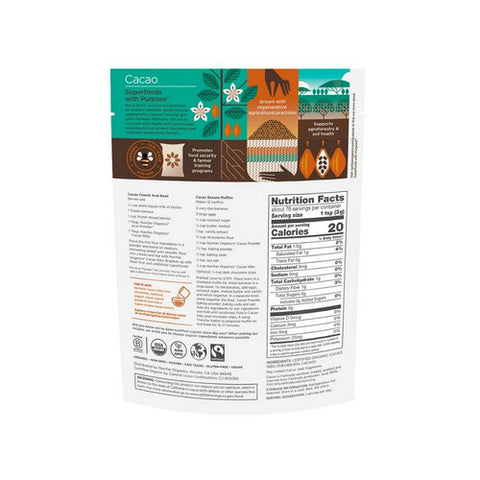 Navitas Organics, Organics Cacao Nibs, 8 Oz