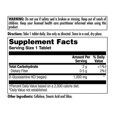 Kal, Glucosamine, 60 Tabs