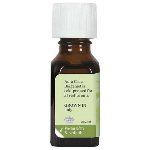 Aura Cacia, Essential Oil Bergamot, (citrus bergamia) 0.5 Fl Oz
