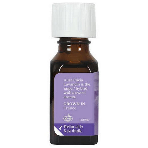 Aura Cacia, Essential Oil Lavandin, (lavandula intermedia) 0.5 Fl Oz