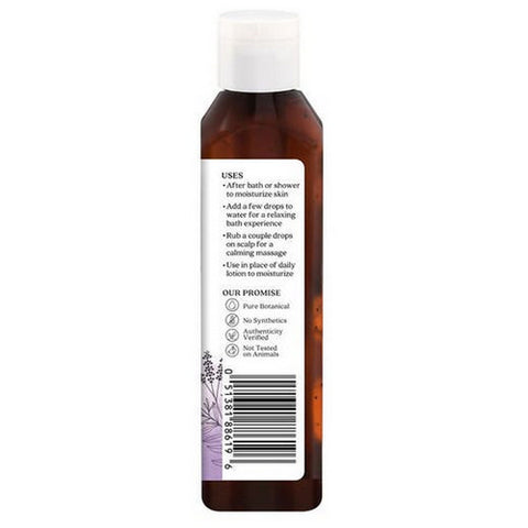Aura Cacia, Aromatherapy Body Oil Relaxing Lavender, Lavender Harvest 8 Fl Oz