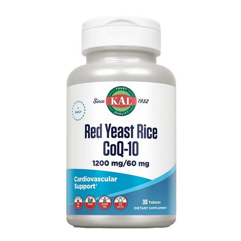 Kal, Red Yeast Rice CoQ10, 30 Tabs