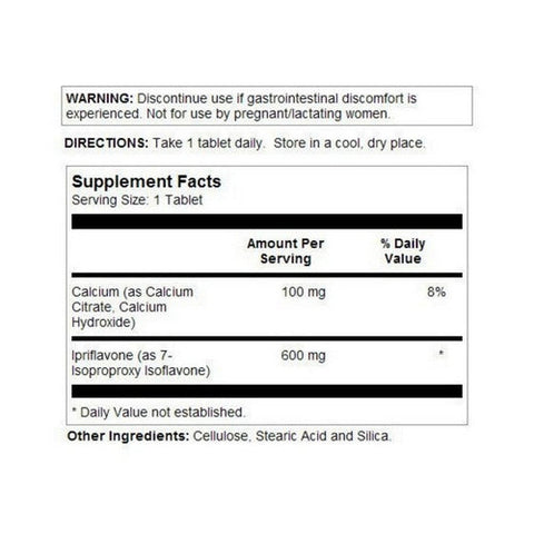 Kal, Ipriflavone, 600 Mg, 30 Tabs Kal