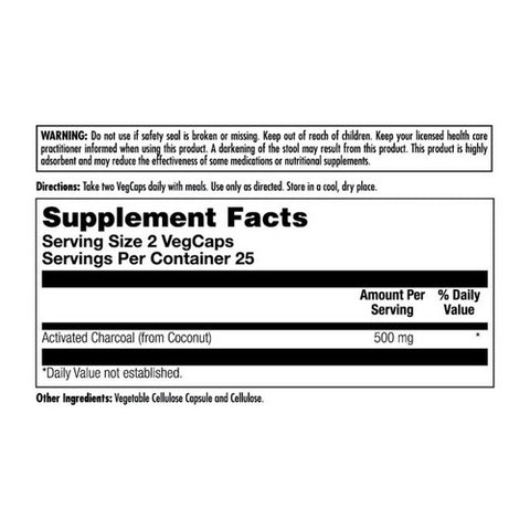 Kal, Charcoal, 50 Caps