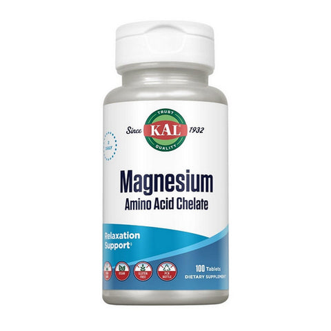 Kal, Magnesium Chelated, 100 Tabs