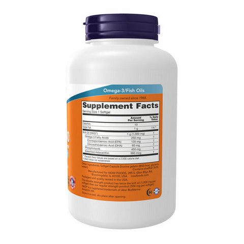 Now Foods, Neptune Krill Oil, 1000 mg, 120 Softgels Now Foods