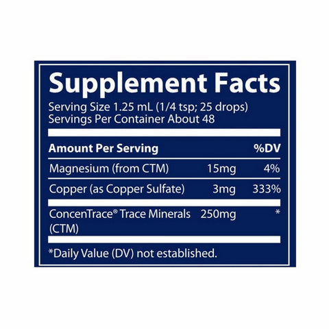 Trace Minerals, Liquid Ionic Copper, 2 Oz