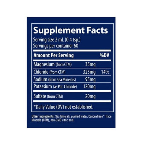 Trace Minerals, No Muscle Cramps, 4 Oz Trace Minerals