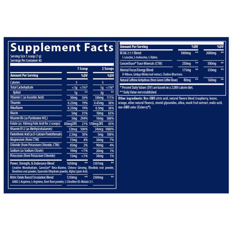 Trace Minerals, Pre-Workout Clean Energy Powder, 9.9 Oz