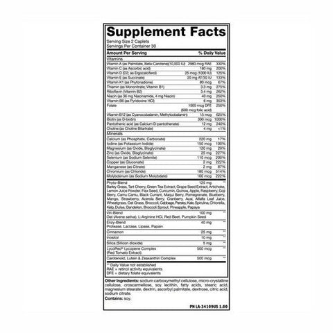 Mutant, Multi Vitamin, 60 Tabs Mutant