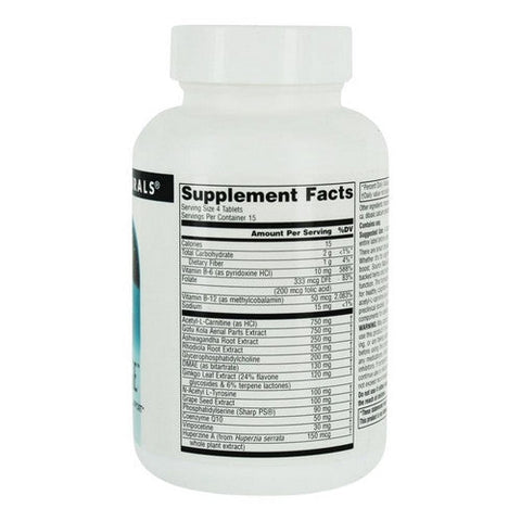 Source Naturals, Brain Charge, 60 Tabs Source Naturals