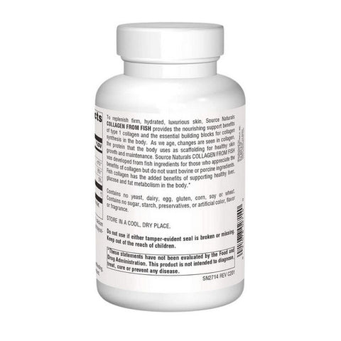 Source Naturals, Collagen From Fish, 240 Tabs