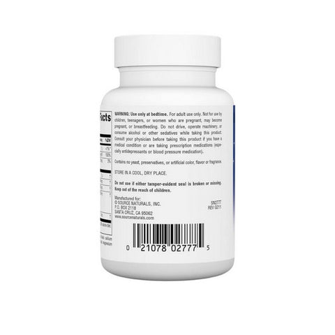 Source Naturals, Sleep Science Sleep Rejuvenation, 30 Tabs