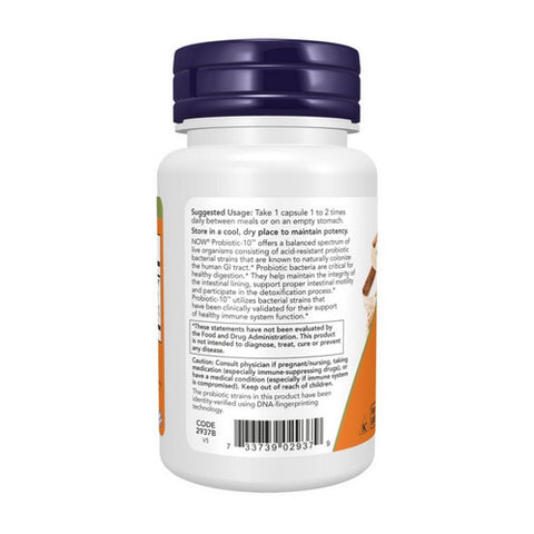 Now Foods, Probiotic-10 25 Billion, 30 Veg Caps