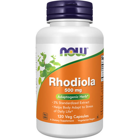 Now Foods, Rhodiola, 500 mg, 120 Veg Caps