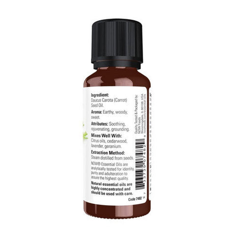 Now Foods, Carrot Seed Oil, 1 Oz Now Foods