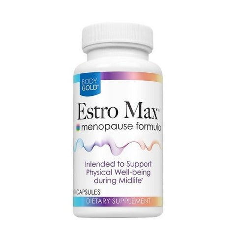Body Gold, Estro Max Menopause Formula, 60 Caps Body Gold