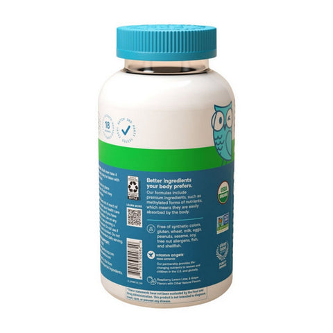 SmartyPants, Organic Men's Multi & Omegas Gummies, 120 Count