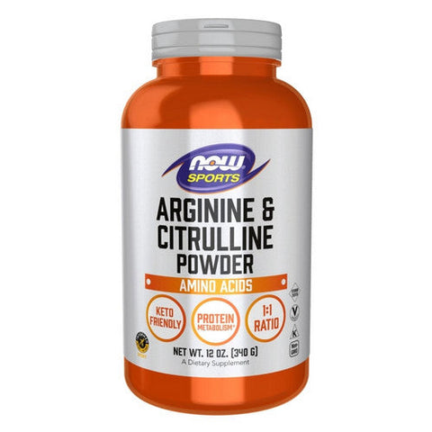 Now Foods, Arginine & Citrulline Powder, 12 Oz Now Foods