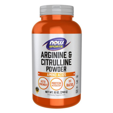 Now Foods, Arginine & Citrulline Powder, 12 Oz