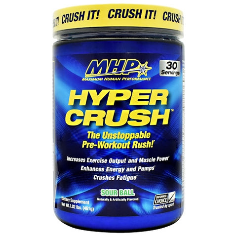 Maximum Human Performance, Hyper Crush, Sour Ball 30 Servings