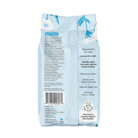 The Honey Pot, Intimate Wipes Sensitive, 30 Count The Honey Pot