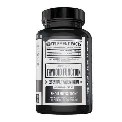 Zhou Nutrition, Selenium, 100 Veg Caps