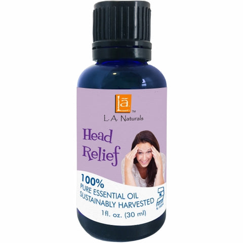 L. A .Naturals, Head Relief Oil, 1 Oz